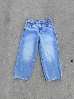 Madewell The Curvy Pefect Vintage Wide Leg Jeans - 25 Long